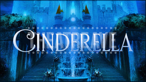 Cinderella Title projection backdrop by Theatre Avenue.
