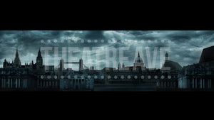 London Skyline Dark, a digital projection backdrop for Sweeney Todd, Les Miz, Oliver and Jekyll and Hyde.