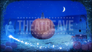 Magic Pumpkin Carriage, a Cinderella animated projection backdrop by Theatre Avenue.