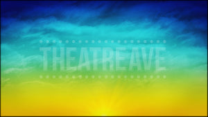 Moving Sky Daybreak, a Shrek Projection Backdrop by Theatre Avenue.