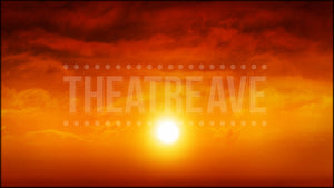 Moving Sky Sunset, a Lion King Projection Backdrop by Theatre Avenue.