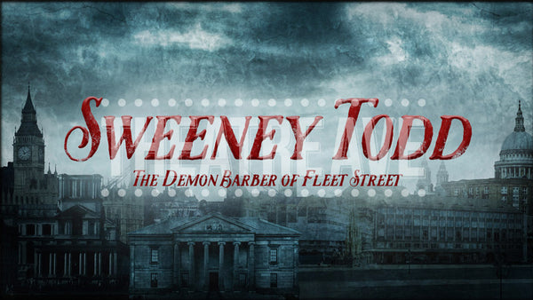 Sweeney Todd Title Projection by Theatre Avenue.